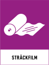 Fraktionsskylt, STRÄCKFILM, Signal Violet